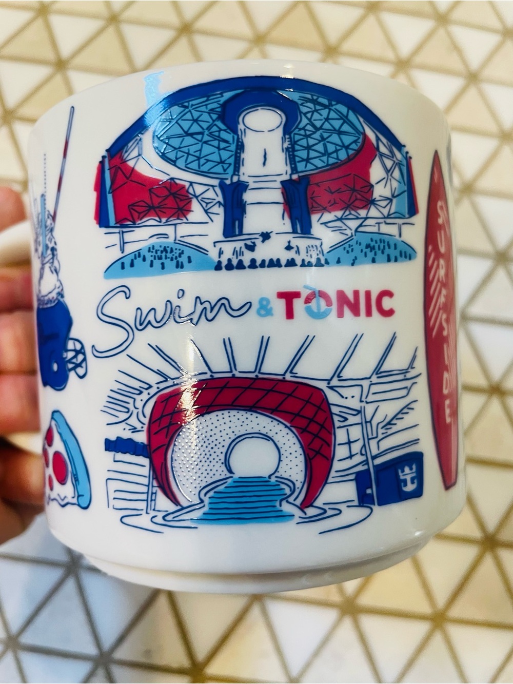 Starbucks Mug Icon of the Seas Been There Series Royal Caribbean Cruise 2023 - Picture 4 of 7